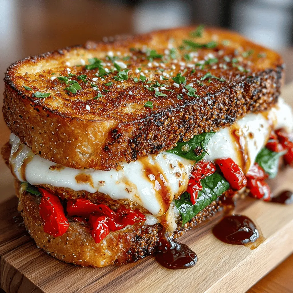 When it comes to crafting a satisfying meal that balances simplicity and flavor, few dishes can compete with the Grilled Balsamic Vinaigrette Sandwich Melt. This delectable sandwich is not only easy to prepare but also offers a delightful fusion of fresh ingredients, rich mozzarella, and the bright tang of balsamic vinaigrette. Perfect for any time of the day—whether it's a quick lunch, a cozy dinner, or a satisfying snack—this sandwich is sure to become a favorite in your culinary repertoire.
