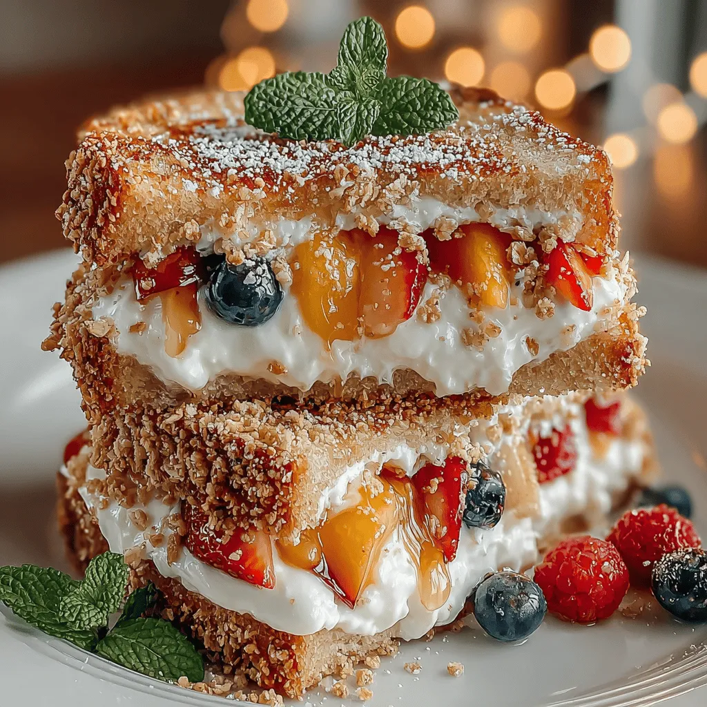 In the realm of culinary creativity, few dishes can boast the delightful combination of flavors and textures quite like the Grilled Fruit Pizza Sandwich Melt. This innovative dish transcends the traditional boundaries of a sandwich, marrying the sweet succulence of fresh fruit with the comforting richness of cream cheese and the satisfying crunch of toasted bread. Ideal for brunch, a light lunch, or even a fun dessert, this sandwich melt is a testament to the versatility of sandwich-making and the joy of cooking with seasonal produce.