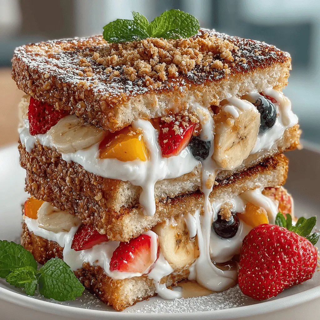 In the realm of culinary creativity, few dishes can boast the delightful combination of flavors and textures quite like the Grilled Fruit Pizza Sandwich Melt. This innovative dish transcends the traditional boundaries of a sandwich, marrying the sweet succulence of fresh fruit with the comforting richness of cream cheese and the satisfying crunch of toasted bread. Ideal for brunch, a light lunch, or even a fun dessert, this sandwich melt is a testament to the versatility of sandwich-making and the joy of cooking with seasonal produce.