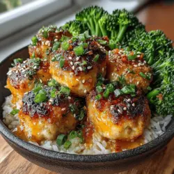 In the quest for a balanced meal that satisfies both taste buds and nutritional needs, Honey Garlic Chicken Meatball Bowls emerge as a standout dish. This recipe marries the comfort of homemade meatballs with a delightful sweet and tangy sauce, all served over a hearty base that keeps your energy levels up. Perfect for busy weeknights or as a meal-prepping staple, this dish is not only easy to prepare but also flexible enough to accommodate various dietary preferences.