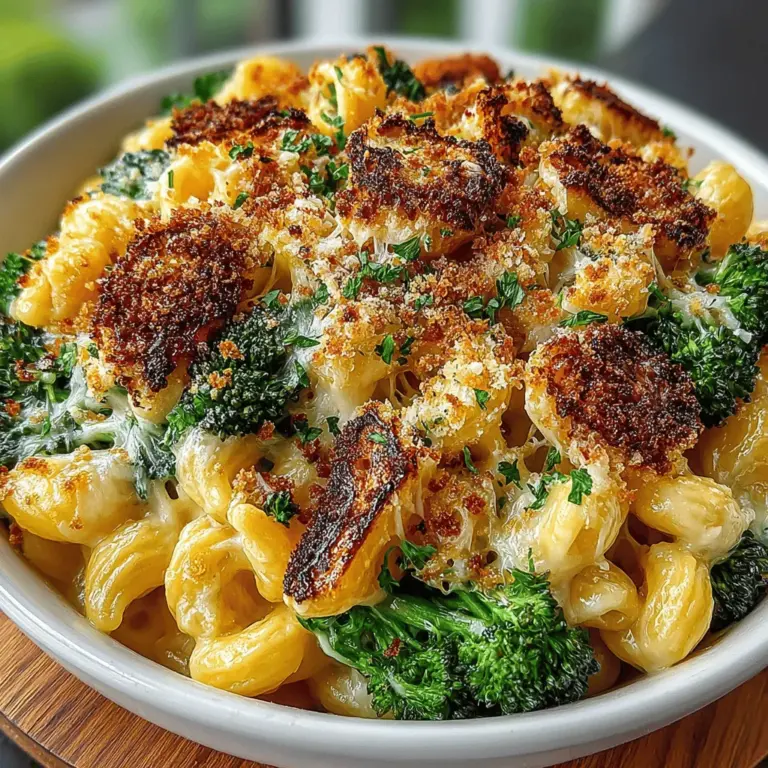 Mac and cheese is a beloved comfort food that has graced dinner tables across generations. Its creamy, cheesy goodness provides a warm embrace on a chilly evening, making it a go-to choice for families and food enthusiasts alike. This classic dish is not just a staple for kids; it has evolved into a canvas for culinary creativity, inviting chefs of all skill levels to experiment with flavors and ingredients. As autumn approaches, it’s the perfect time to embrace seasonal flavors, and our Autumn Harvest Mac and Cheese with Broccoli offers a delightful twist on this traditional favorite.