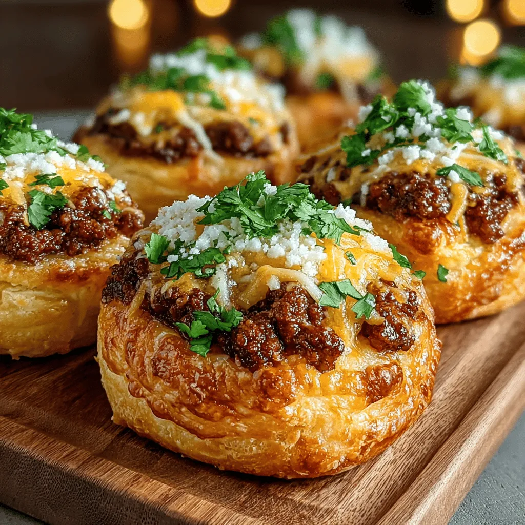 Chili Cheddar Puff Pastry Bites are the perfect fusion of flavor and convenience, making them an irresistible appetizer or snack for any occasion. Whether you're hosting a casual gathering, celebrating a birthday, or simply enjoying a cozy night in, these delightful bites are sure to impress your guests and satisfy your cravings. The combination of sharp cheddar cheese and spicy chili creates a mouthwatering experience that balances heat and comfort, appealing to both meat lovers and vegetarians alike.
