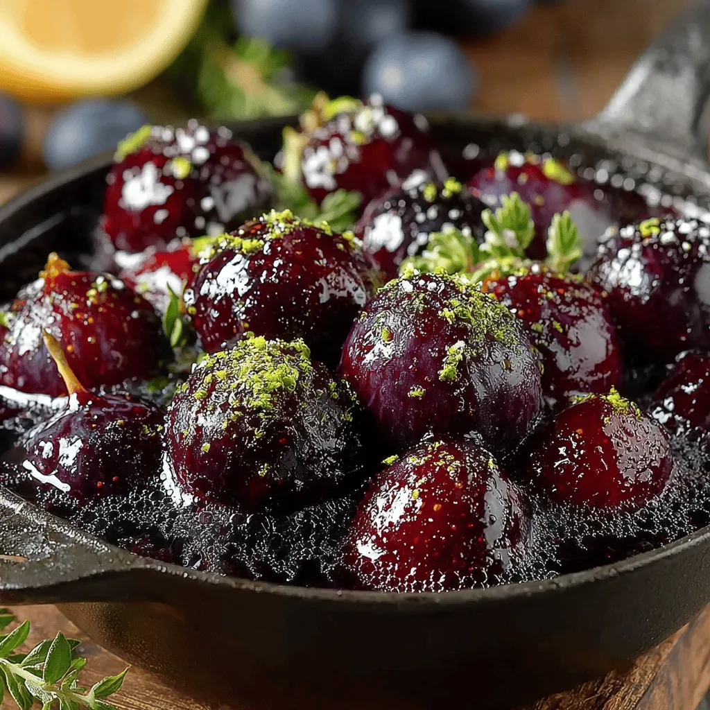 <strong>Introduction</strong>” /></p>
</p>
<h2>Importance of Letting the Mixture Rest</h2>
</p>
<p>Once you’ve combined your fresh figs with sugar, lemon juice, and spices, it’s crucial to let the mixture rest. This resting period allows the flavors to meld beautifully and enhances the syrupy consistency of your jam. When the mixture sits, the sugar draws out the natural juices from the figs, creating a luscious base that will develop deeper flavors during cooking.</p>
</p>
<h3>Tips for Maximizing Flavor During This Step</h3>
</p>
<p>1. <strong>Time it Right</strong>: Allow the mixture to rest for at least an hour, but ideally, let it sit overnight in the refrigerator. This extended time allows the sugar to dissolve fully and the figs to soften, creating an ideal texture for the jam.</p>
</p>
<p>2. <strong>Cover It Up</strong>: When resting, cover the bowl with plastic wrap or a clean kitchen towel to prevent any unwanted contaminants from entering.</p>
</p>
<p>3. <strong>Choose the Right Environment</strong>: If possible, let the mixture rest in a cool environment. This will help maintain the freshness of the figs while allowing the sugar to work its magic.</p>
</p>
<h2>Cooking the Jam</h2>
</p>
<p>Once your fig mixture has rested, it’s time to cook it down into a jam. This step transforms the ingredients into a delightful spread, but it requires attention to detail.</p>
</p>
<h3>Step-by-Step Process</h3>
</p>
<p>1. <strong>Prepare Your Equipment</strong>: Before you start cooking, gather your tools. You will need a large, heavy-bottomed pot to distribute heat evenly and a wooden spoon for stirring.</p>
</p>
<p>2. <strong>Heat Your Mixture</strong>: Place the pot over medium heat. Pour in your rested fig mixture, stirring gently to combine all ingredients.</p>
</p>
<p>3. <strong>Temperature Control</strong>: As the mixture heats up, monitor the temperature closely. Aim for a steady simmer rather than a vigorous boil. A controlled temperature allows for the flavors to develop without burning the sugars.</p>
</p>
<p>4. <strong>Stirring Techniques</strong>: Stir the mixture regularly with your wooden spoon, ensuring that the ingredients don’t stick to the bottom of the pot. This movement encourages even cooking and prevents scorching.</p>
</p>
<h3>Visual Cues for Knowing When the Jam is Ready</h3>
</p>
<p>Keep an eye on the jam as it cooks. You’ll notice several key indicators of doneness:</p>
</p>
<p>– <strong>Bubbling</strong>: The mixture will begin to bubble more vigorously as it thickens. This is a sign that the water content is evaporating, concentrating the flavors.</p>
</p>
<p>– <strong>Thickening</strong>: Use a spoon to lift some jam out of the pot. If it coats the back of the spoon and takes a moment to drip off, it’s nearing readiness.</p>
</p>
<p>– <strong>Color Change</strong>: The color will deepen and become more vibrant as the sugars caramelize slightly, giving your fig jam a rich, appealing hue.</p>
</p>
<h2>Testing for Doneness</h2>
</p>
<p>To ensure your jam has reached the perfect consistency, it’s essential to conduct a doneness test.</p>
</p>
<h3>Method for Testing Jam’s Consistency</h3>
</p>
<p>1. <strong>Cold Plate Test</strong>: Before you begin cooking, place a small plate in the freezer. Once you think the jam is ready, take the plate out.</p>
</p>
<p>2. <strong>Spoon a Sample</strong>: Place a spoonful of the hot jam onto the cold plate.</p>
</p>
<p>3. <strong>Check the Thickness</strong>: Let it sit for a minute, then run your finger through the jam on the plate. If it holds its shape and doesn’t immediately flow back together, your jam is ready. If it’s still runny, continue cooking for a few more minutes and repeat the test.</p>
</p>
<h3>What to Look For</h3>
</p>
<p>– <strong>Texture</strong>: The jam should have a slightly thick, syrupy texture that spreads easily but holds its shape.</p>
</p>
<p>– <strong>Cooling Test</strong>: Remember that jam will thicken further as it cools, so aim for a slightly thinner consistency than you desire.</p>
</p>
<h2>Blending for Consistency (Optional)</h2>
</p>
<p>For those who prefer a smoother jam, blending is an excellent option.</p>
</p>
<h3>Instructions for Using a Hand Blender</h3>
</p>
<p>1. <strong>Cool Slightly</strong>: Allow the jam to cool for a few minutes in the pot before blending. This reduces the risk of splattering.</p>
</p>
<p>2. <strong>Blend Carefully</strong>: Use an immersion blender to puree the jam until it reaches your desired consistency. If you don’t have an immersion blender, you can carefully transfer the jam in batches to a countertop blender.</p>
</p>
<h3>Safety Precautions When Blending Hot Mixtures</h3>
</p>
<p>– <strong>Avoid Overfilling</strong>: If using a countertop blender, fill it only halfway to avoid pressure build-up that can cause hot liquid to explode.</p>
</p>
<p>– <strong>Ventilation</strong>: Remove the center cap of the blender lid to allow steam to escape while covering it with a kitchen towel.</p>
</p>
<h2>Jarring the Jam</h2>
</p>
<p>Once you’re satisfied with the consistency of your fig jam, it’s time for jarring.</p>
</p>
<h3>Guidelines for Pouring Hot Jam into Sterilized Jars</h3>
</p>
<p>1. <strong>Sterilize Your Jars</strong>: Before beginning, ensure your jars are sterilized. You can do this by placing them in boiling water for 10 minutes or running them through a hot cycle in the dishwasher.</p>
</p>
<p>2. <strong>Pouring Technique</strong>: Use a funnel to pour the hot jam into the sterilized jars, leaving about 1/4 inch of headspace at the top. This is crucial for sealing and storage.</p>
</p>
<p>3. <strong>Clean Jar Rims</strong>: Wipe the rims of the jars with a clean, damp cloth to remove any residue. This ensures a proper seal and prevents spoilage.</p>
</p>
<h2>Sealing and Storing</h2>
</p>
<p>Proper sealing and storage are vital for preserving your fig jam for long-term enjoyment.</p>
</p>
<h3>Instructions for Processing Jars</h3>
</p>
<p>1. <strong>Hot Water Bath</strong>: To process the jars, fill a large pot with water and bring it to a rolling boil. Place the filled jars in the pot, ensuring they are submerged by at least an inch of water.</p>
</p>
<p>2. <strong>Processing Time</strong>: Process the jars for about 10 to 15 minutes, depending on your altitude and jar size. This step kills any bacteria and seals the jars.</p>
</p>
<p>3. <strong>Cooling</strong>: After processing, remove the jars and let them cool completely on a clean towel or cooling rack. You should hear a popping sound as they seal.</p>
</p>
<h3>Tips for Cooling and Storing</h3>
</p>
<p>– <strong>Check the Seal</strong>: Once cooled, check that the lids have sealed properly. Press the center of each lid; if it doesn’t pop back, it’s sealed.</p>
</p>
<p>– <strong>Storage Conditions</strong>: Store sealed jars in a cool, dark place. Your fig jam will keep for up to a year in proper conditions.</p>
</p>
<h2>Serving Suggestions for Sweet & Savory Fig Jam</h2>
</p>
<p>Now that your fig jam is ready, it’s time to enjoy its versatility in your meals and snacks.</p>
</p>
<p>1. <strong>Cheese Pairings</strong>: Fig jam pairs beautifully with a variety of cheeses, such as creamy goat cheese or sharp cheddar. Create a delightful cheese platter for entertaining with crackers and fruits.</p>
</p>
<p>2. <strong>Spread on Toast or Pastries</strong>: Spread your fig jam on warm toast or flaky pastries for a delightful breakfast or snack. It also makes a fantastic filling for croissants.</p>
</p>
<p>3. <strong>Dessert Topping</strong>: Use fig jam as a topping for yogurt, ice cream, or cheesecake. Its sweet and savory notes will elevate any dessert.</p>
</p>
<h2>Conclusion</h2>
</p>
<p>Making your own fig jam is not only a rewarding culinary endeavor but also a delightful way to preserve the unique flavor of figs for year-round enjoyment. The process of cooking, testing, and jarring allows you to connect with your ingredients and produce something truly special.</p>
</p>
<p>As you explore the versatility of figs in your culinary creations, remember that this homemade fig jam is just the beginning. The joy of creating your own preserves opens the door to endless possibilities in the kitchen, encouraging you to experiment with seasonal fruits and flavors.</p>
</p>
<p>So, gather your ingredients, follow this guide, and dive into the delightful world of homemade fig jam. You’ll be amazed at how simple it is to transform fresh figs into a sweet and savory treat that will impress your family and friends. Enjoy the satisfaction of crafting something deliciously unique and share the joy of your culinary adventure!</p>
</div>