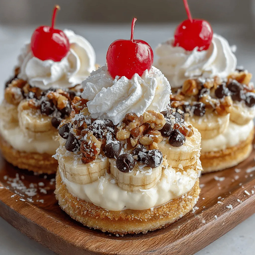 To create the perfect Frozen Yogurt Banana Split Coins, it’s essential to understand the role each ingredient plays in the recipe. Here’s a closer look at the main components: