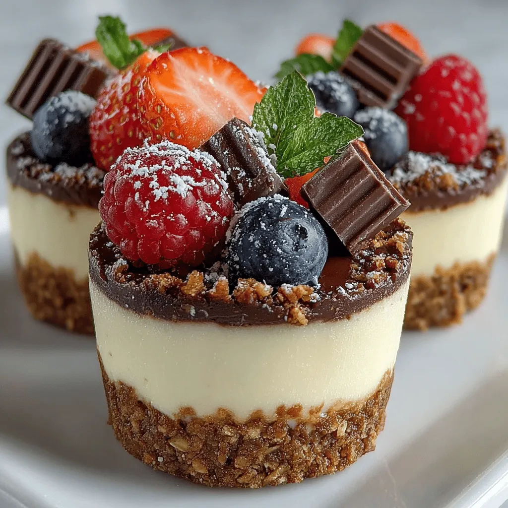 In the realm of healthy desserts, Choco-Berry Bliss Frozen Yogurt Granola Cups emerge as a delightful fusion of nutrition and indulgence. Ideal for warm days or as a satisfying snack, these cups showcase a beautiful combination of creamy Greek yogurt, crunchy granola, and luscious berries. Each bite offers a perfect harmony of flavors and textures, making them a favorite for both children and adults alike.