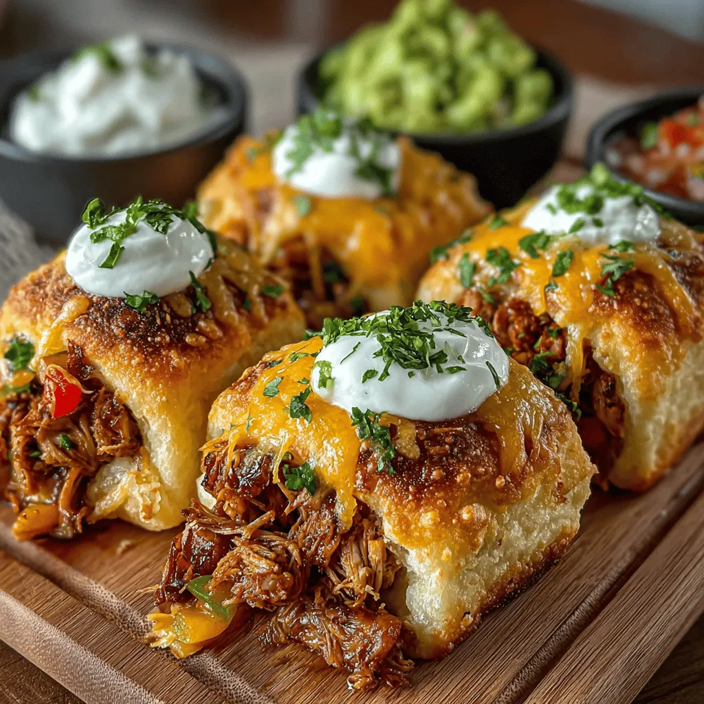 If you're looking for a quick and delightful meal or snack that can impress guests and satisfy your family, Mini Chicken Fajita Crescent Rolls are the perfect recipe to try. These bite-sized treats are a modern twist on traditional fajitas, encapsulating all the flavors you love in a fun and portable form. With tender pieces of seasoned chicken, vibrant vegetables, and gooey melted cheese all wrapped in flaky crescent dough, these mini rolls are not only delicious but also incredibly convenient for busy weeknights or festive gatherings.