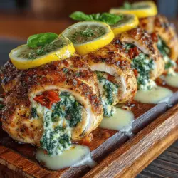 Selecting fresh spinach and high-quality feta cheese is crucial for the success of your Baked Feta and Spinach Stuffed Chicken. When choosing spinach, look for vibrant green leaves that are firm and free of blemishes. Avoid any leaves that appear yellow or wilted, as these are signs of age. If possible, opt for organic spinach, which often has a more robust flavor and is free from pesticides.