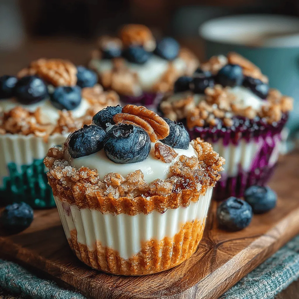 To truly appreciate the Frozen Yogurt Blueberry Muffin Clusters, it’s essential to understand the key ingredients that contribute to both their taste and nutritional value. Each component has its own unique benefits, making this recipe not just a delightful treat but also a health-conscious choice.