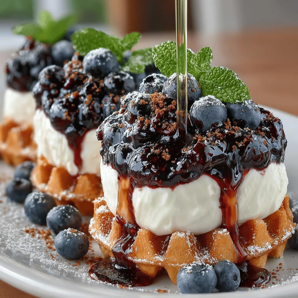Frozen Blueberry Waffle Yogurt Stacks are not just a treat; they're a delightful fusion of flavors and textures that can easily elevate your breakfast, serve as a nourishing snack, or even shine as a light dessert. This recipe combines the sweetness of blueberries, the creaminess of Greek yogurt, and the satisfying crunch of waffles, making it a versatile dish for any time of day.