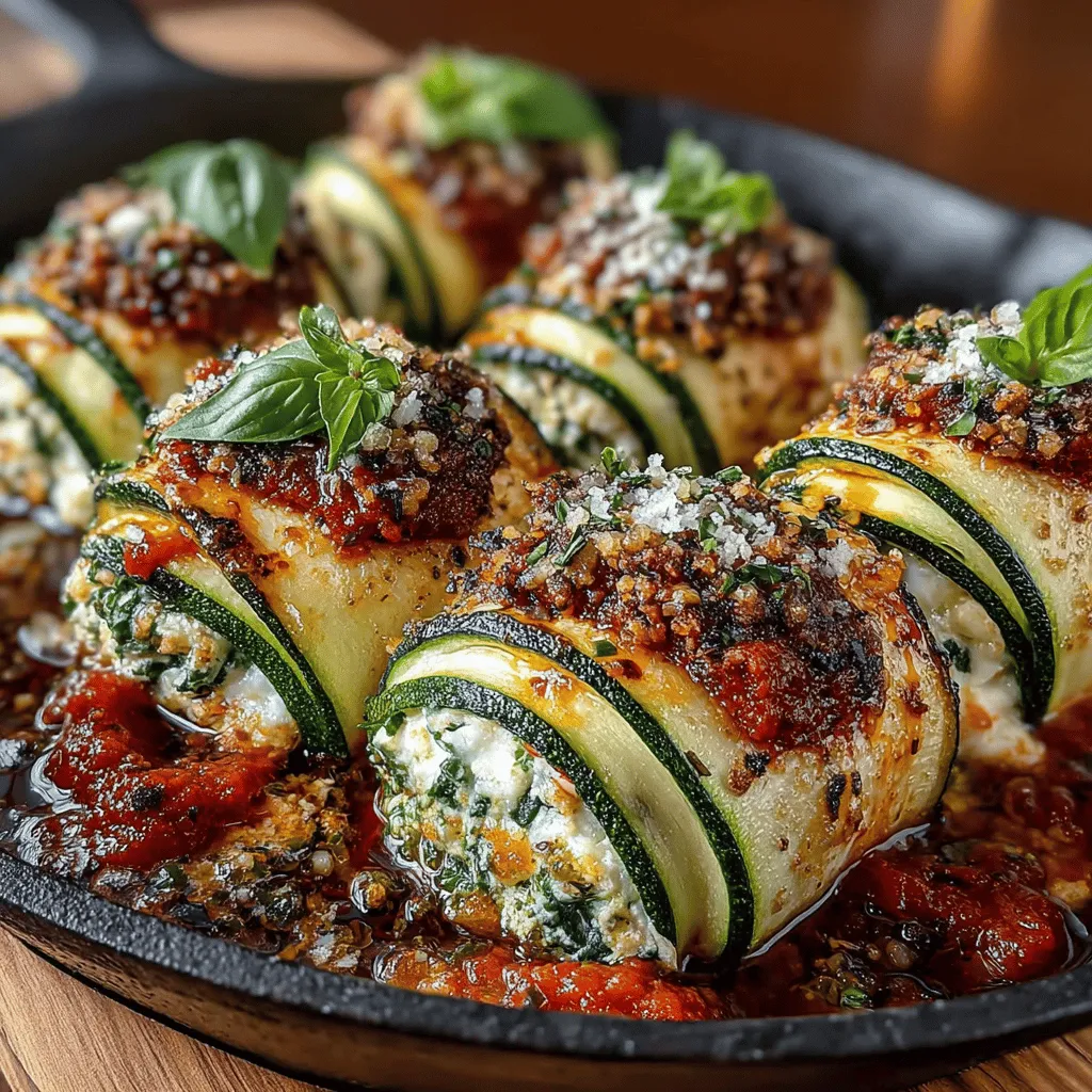 If you're searching for a delicious and healthy alternative to traditional lasagna, zucchini lasagna roll-ups might just be your new go-to dish. These delightful roll-ups are not only a flavorful way to enjoy your favorite Italian classic, but they also offer a nutritious twist that can fit seamlessly into a variety of dietary lifestyles. With the increasing popularity of low-carb diets, zucchini has emerged as a fantastic substitute for pasta, providing a lighter option without sacrificing taste or satisfaction.