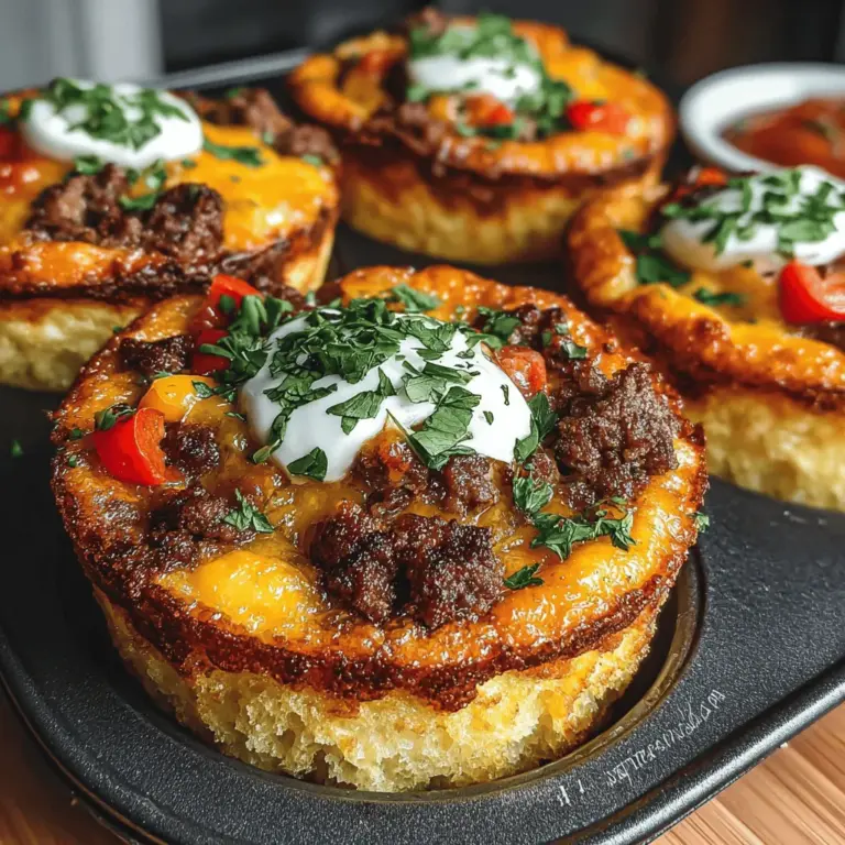 To create the perfect base for your Mini Taco Quiche Breakfast Bites, start by flattening your tortillas. Here’s how to do it:
