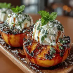 As summer approaches, the aroma of outdoor cooking fills the air, and one of the most delightful ways to take advantage of the season's bounty is through the art of grilling. Among the myriad of options available, grilled peaches stand out as a summer dessert that perfectly encapsulates the essence of the season. The natural sweetness of ripe peaches, caramelized to perfection over an open flame, is a treat that can elevate any gathering. Paired with a rich, tangy honey-balsamic drizzle, this dish is not only a feast for the palate but also a visual delight.