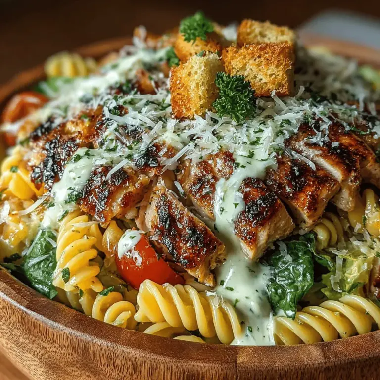 To create a truly memorable Grilled Chicken Caesar Pasta Salad, it's crucial to understand the role of each ingredient. Freshness and quality are paramount, as they directly influence the dish's overall taste and appeal.