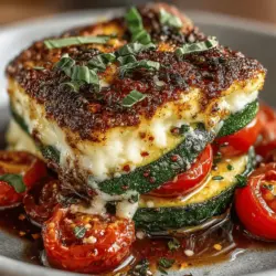 If you're on the lookout for a dish that is both delicious and healthy, the Zesty Low-Carb Zucchini Casserole is a culinary gem that deserves a spot on your dinner table. This vibrant casserole is not only a feast for the eyes, but it also caters to those who are mindful of their carbohydrate intake, making it a perfect choice for anyone following a low-carb lifestyle. With its rich flavor profile and colorful ingredients, this recipe brings a delightful twist to traditional casseroles, making it a family favorite.
