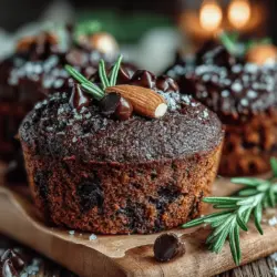 To ensure a delightful texture in your Chocolate Zucchini Muffins, the first step is to properly combine your dry ingredients. Start by measuring out 1 ½ cups of all-purpose flour and place it in a large mixing bowl. Next, sift in ½ cup of unsweetened cocoa powder, which not only adds that rich chocolate flavor but also helps aerate the mixture, preventing clumps.