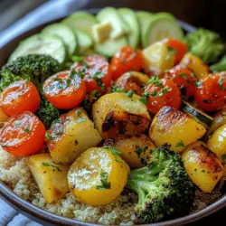 In recent years, roasted vegetable recipes have gained immense popularity among health-conscious individuals and food enthusiasts alike. The simple process of roasting vegetables not only enhances their natural flavors but also brings out a delightful caramelization that makes them irresistible. As people seek nutritious and vibrant meal options, the Zesty Garlic Lemon Roasted Veggie Bowls stand out as a perfect choice, combining taste, health benefits, and convenience.