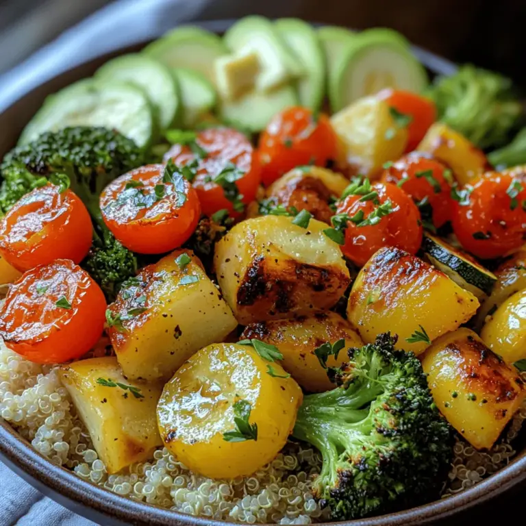 In recent years, roasted vegetable recipes have gained immense popularity among health-conscious individuals and food enthusiasts alike. The simple process of roasting vegetables not only enhances their natural flavors but also brings out a delightful caramelization that makes them irresistible. As people seek nutritious and vibrant meal options, the Zesty Garlic Lemon Roasted Veggie Bowls stand out as a perfect choice, combining taste, health benefits, and convenience.