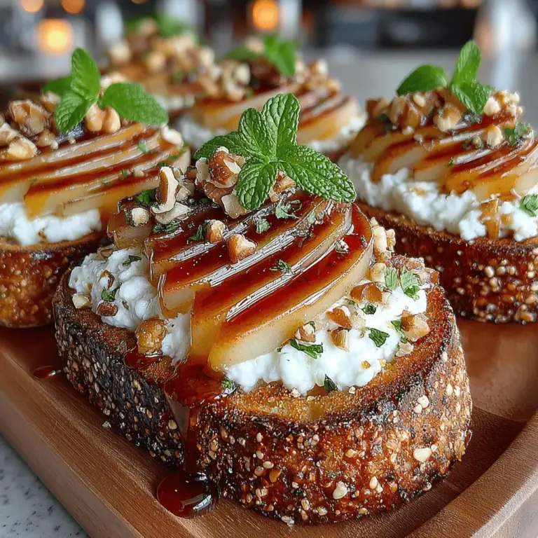 One of the key aspects of creating a delicious Pear & Honey Ricotta Toast is the careful balance of flavors. The sweetness of the ripe pears and honey is beautifully complemented by a sprinkle of sea salt. This contrast not only enhances the natural sweetness but also elevates the overall flavor profile of the dish. A pinch of sea salt acts as a flavor enhancer, bringing out the richness of the creamy ricotta and the freshness of the fruit. When executed correctly, this balance transforms a simple toast into a culinary experience that tantalizes the taste buds.