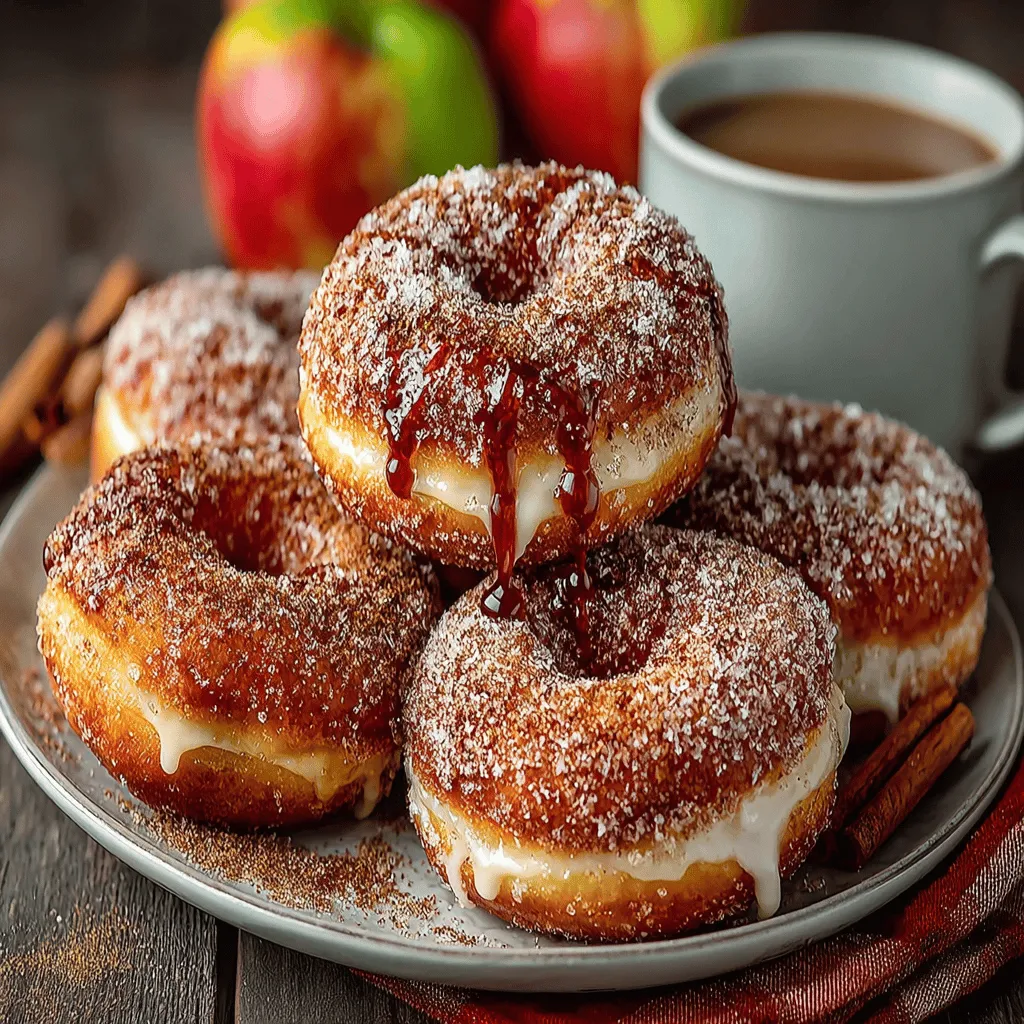 The foundation of your baked apple cider donuts lies in the reduction of apple cider. To achieve this, start by pouring about two cups of apple cider into a saucepan. Heat the cider over medium-high heat and bring it to a boil. Once boiling, reduce the heat to medium-low and let it simmer. The goal is to reduce the cider to about one cup, which will concentrate its flavors and sweetness.