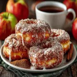 Autumn Delight: Baked Apple Cider Donuts