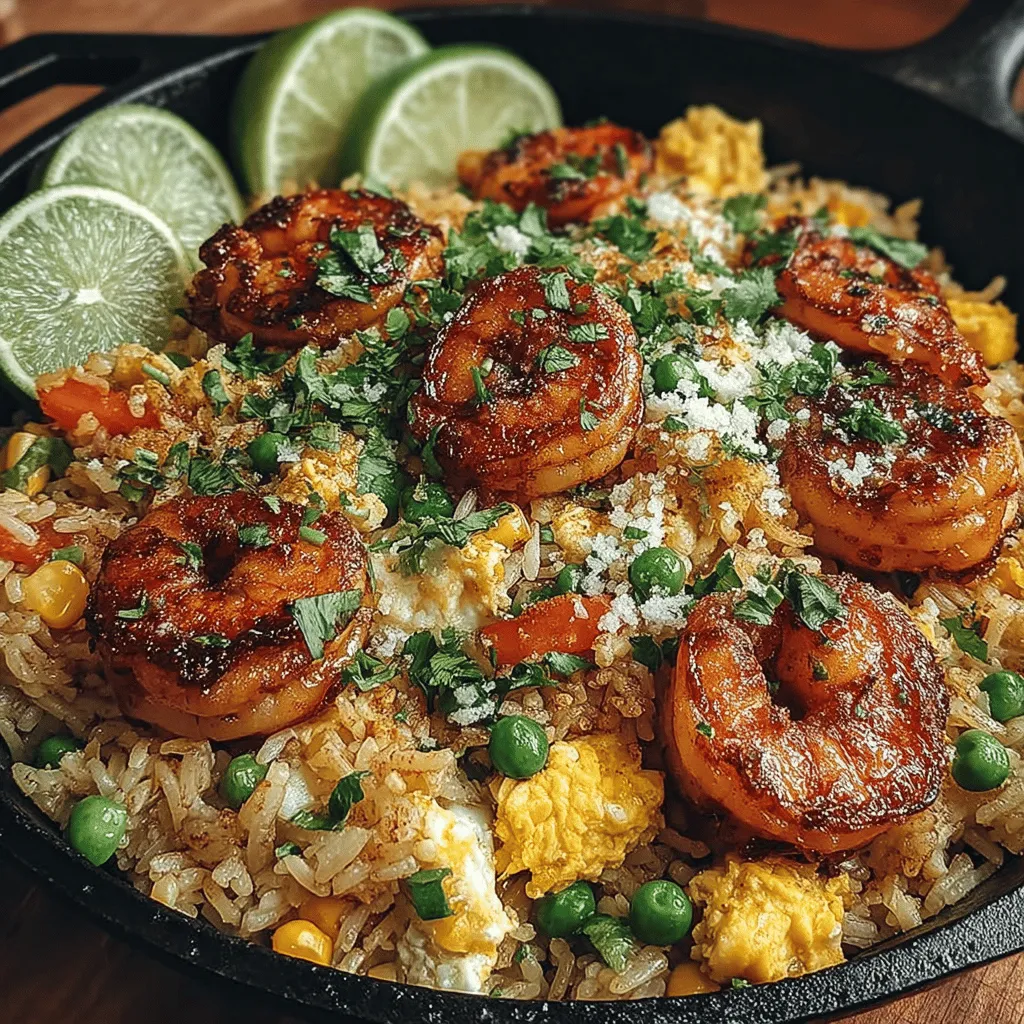 Fried rice is a culinary staple that transcends borders, showcasing its versatility in a multitude of cultures. Whether it’s the beloved Yangzhou fried rice from China, the spicy Nasi Goreng from Indonesia, or the comforting Kimchi Bokkeumbap from Korea, fried rice has earned its place as a favorite across the globe. Today, we are diving into a particular variation that has captured the hearts (and appetites) of seafood lovers: Savory Garlic Shrimp Fried Rice.