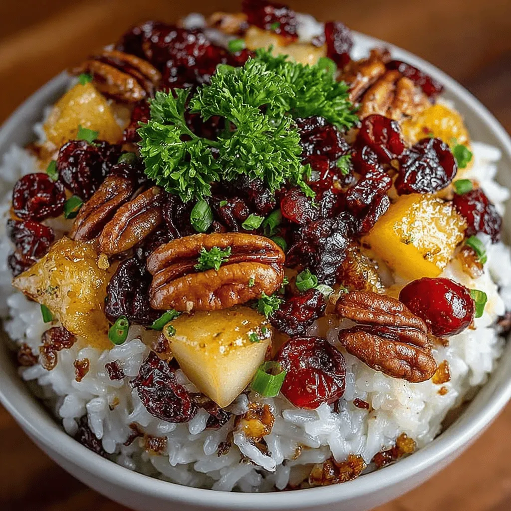 As the leaves turn vibrant shades of red and gold, and the crisp autumn air begins to settle in, there’s nothing quite like a warm, hearty dish to embrace the season. One such dish that perfectly encapsulates the essence of fall is Cranberry Apple Wild Rice Pilaf. This delightful recipe brings together the wholesome goodness of wild rice, tart cranberries, and sweet apples, creating a dish that is not only visually appealing but also packed with flavor and nutrition. Whether served as a side during Thanksgiving dinner or as a comforting main course, this pilaf is versatile enough to suit any occasion.