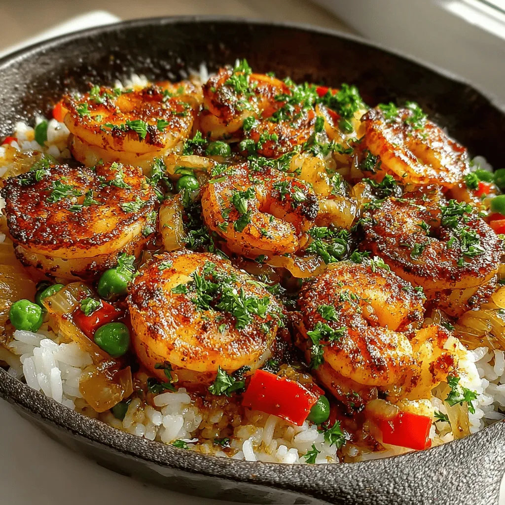 Cajun cuisine is a vibrant and hearty culinary style that hails from the heart of Louisiana, known for its rich history and diverse influences. One signature dish that embodies the spirit of Cajun cooking is the One-Pan Cajun Shrimp & Rice. This dish combines succulent shrimp with seasoned rice, all cooked together in a single pan, making it a convenient and flavorsome option for busy weeknight dinners. The origins of Cajun cuisine can be traced back to the Acadian exiles who settled in Louisiana, bringing with them their French cooking techniques and a variety of local ingredients that would shape the culinary landscape of the region.