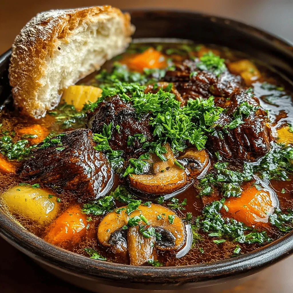 In the realm of comfort food, few dishes evoke warmth and satisfaction quite like a hearty beef stew. This Hearty Slow Cooker Beef & Mushroom Stew is a perfect embodiment of that cozy feeling, combining tender beef, earthy mushrooms, and aromatic vegetables, all simmered to perfection in a slow cooker. The beauty of this recipe lies not only in its rich flavors but also in its simplicity and convenience, making it an ideal meal for busy weeknights or leisurely weekends.