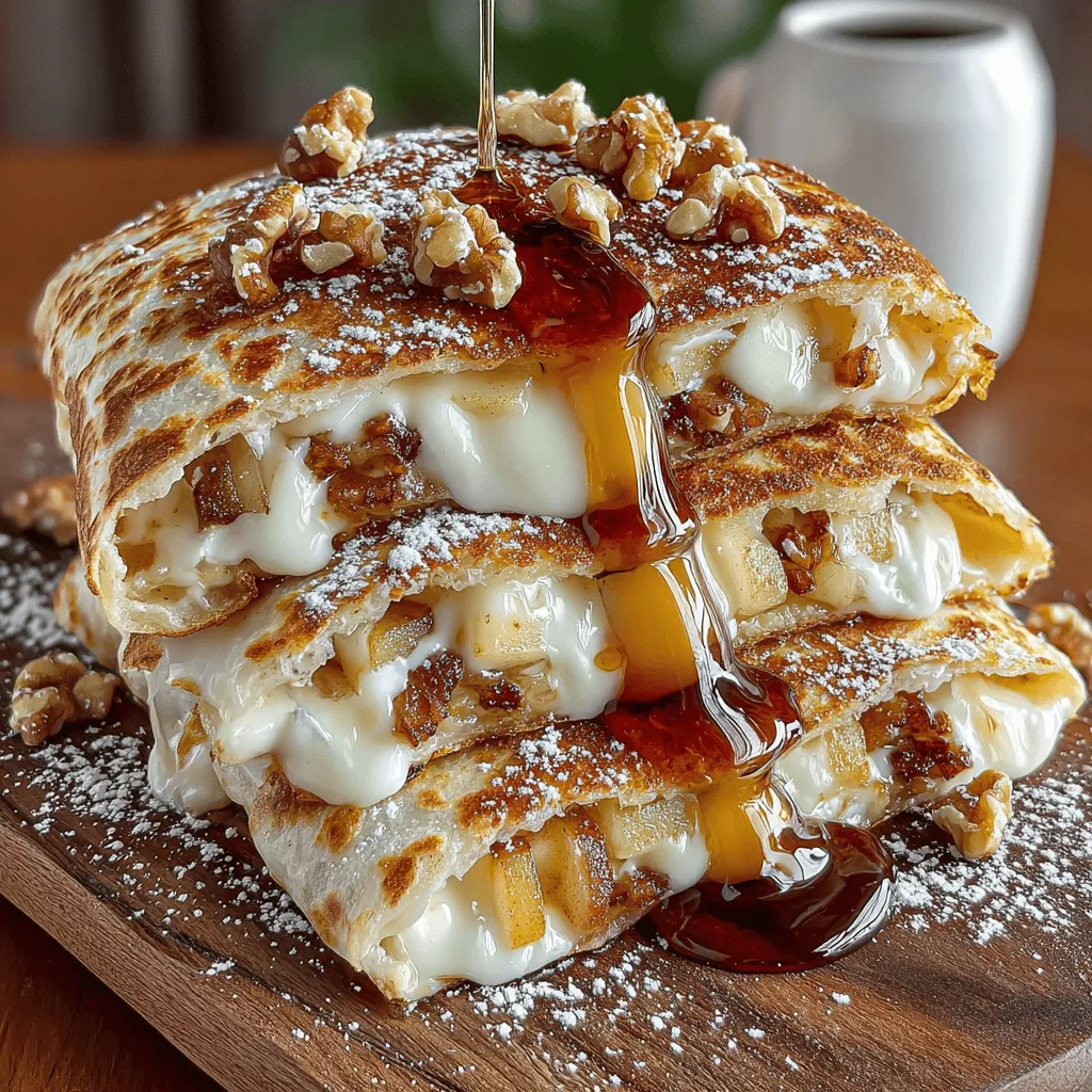 To create a perfect serving of Apple Cinnamon Breakfast Quesadillas, it’s essential to understand the individual components that contribute to its unique flavor profile. Each ingredient plays a distinct role, enhancing the overall taste and texture of the dish.