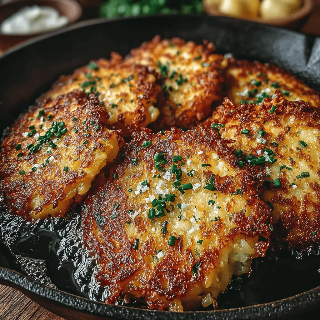Achieving the perfect texture for your potato pancakes largely depends on mastering the frying process. Here are the essential steps to ensure your pancakes are golden brown and crispy on the outside while tender on the inside.