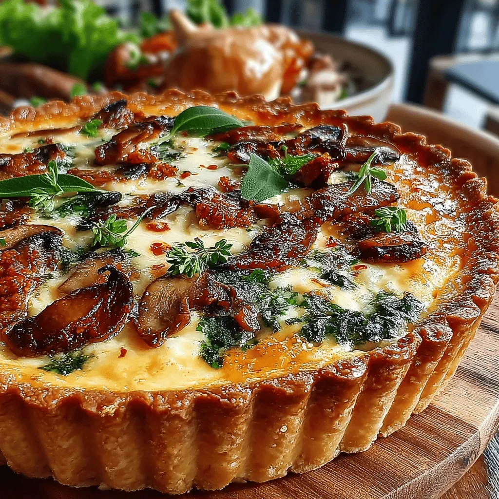 In the realm of seasonal cooking, few ingredients spark joy and creativity quite like pumpkin. This Pumpkin Sage & Mushroom Tart combines the rich, earthy flavors of pumpkin and mushrooms with the aromatic essence of sage, creating a delightful dish that is perfect for any occasion. Whether you are hosting a fall gathering or simply looking to indulge in a comforting meal, this tart is not only visually stunning but also packed with flavor. With its flaky crust and luscious filling, it represents the best of autumnal cuisine, inviting you to savor every bite.