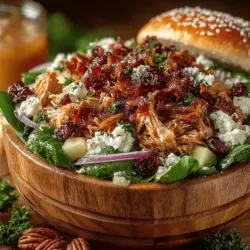 Harvest Chicken Salad with Cranberries: Recipe Completion