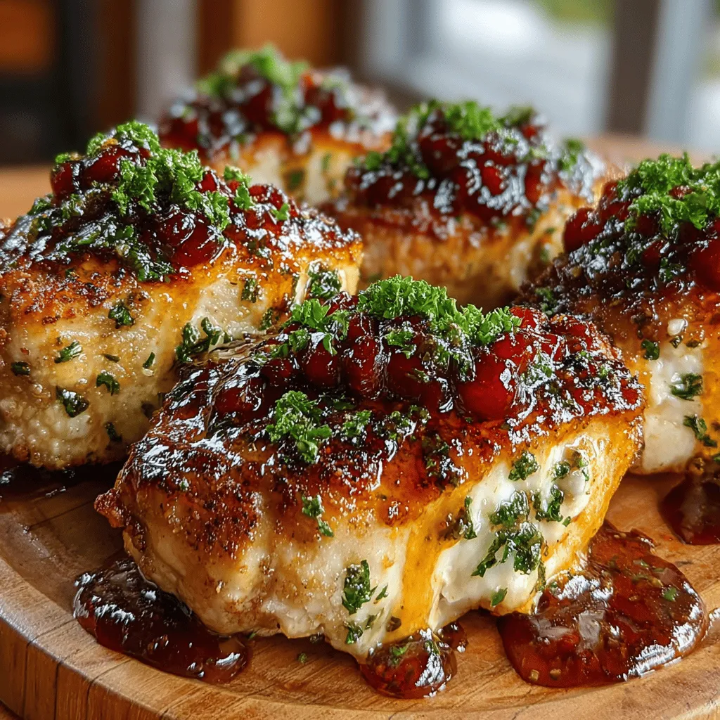 Cranberry Orange Glazed Chicken is a delightful dish that combines the savory richness of chicken with the vibrant, tangy sweetness of cranberry and orange. This recipe not only tantalizes your taste buds but also serves as a stunning centerpiece for family dinners or special occasions. Imagine succulent chicken breasts drizzled with a glossy, aromatic glaze that perfectly balances sweet and sour flavors, creating a dish that is both impressive and comforting.