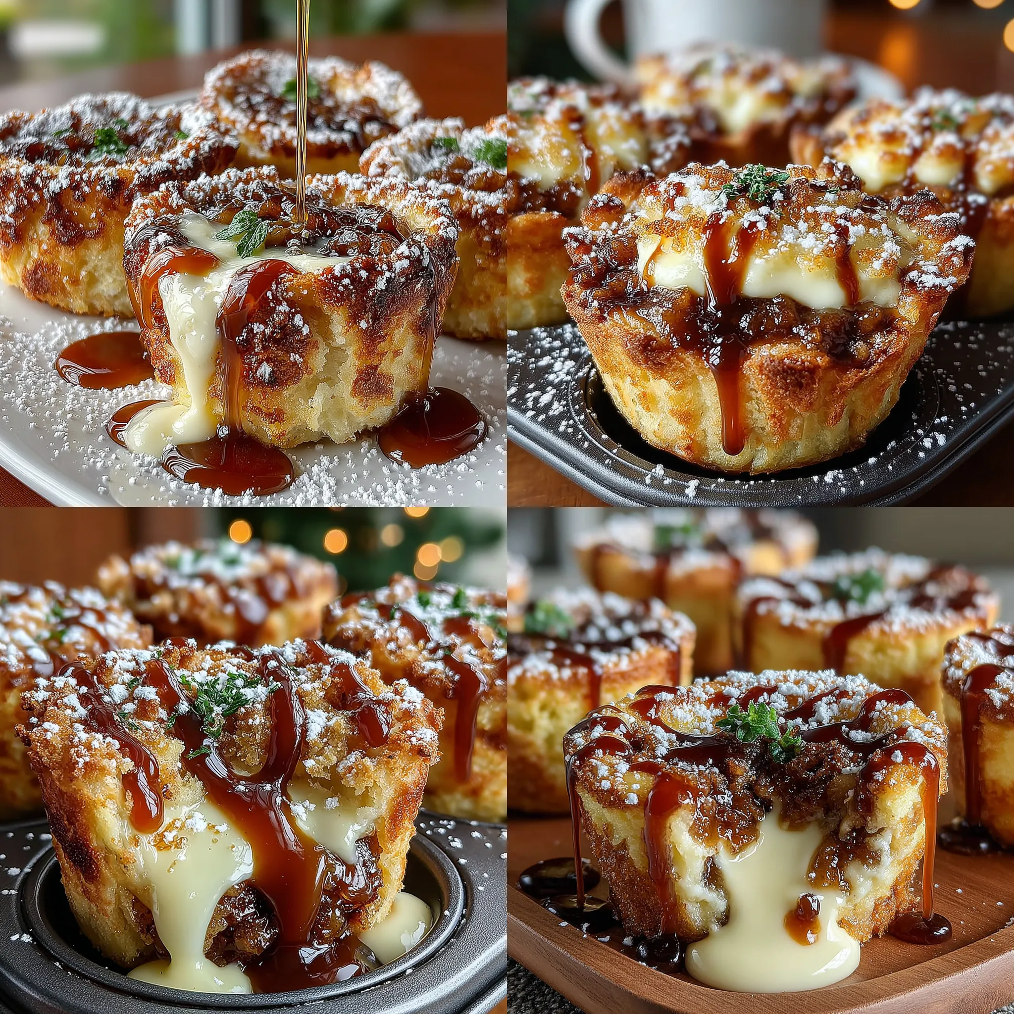 Introducing a delightful twist on classic flavors, Mini Apple Pie French Toast Cups combine the essence of comforting apple pie with the morning staple of French toast. This easy-to-follow recipe is perfect for breakfast gatherings or as a sweet treat at any time of the day. With its warm apple filling nestled in crispy bread cups, this dish is sure to become a favorite in your household.