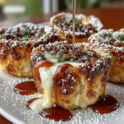 Mini Apple Pie French Toast Cups