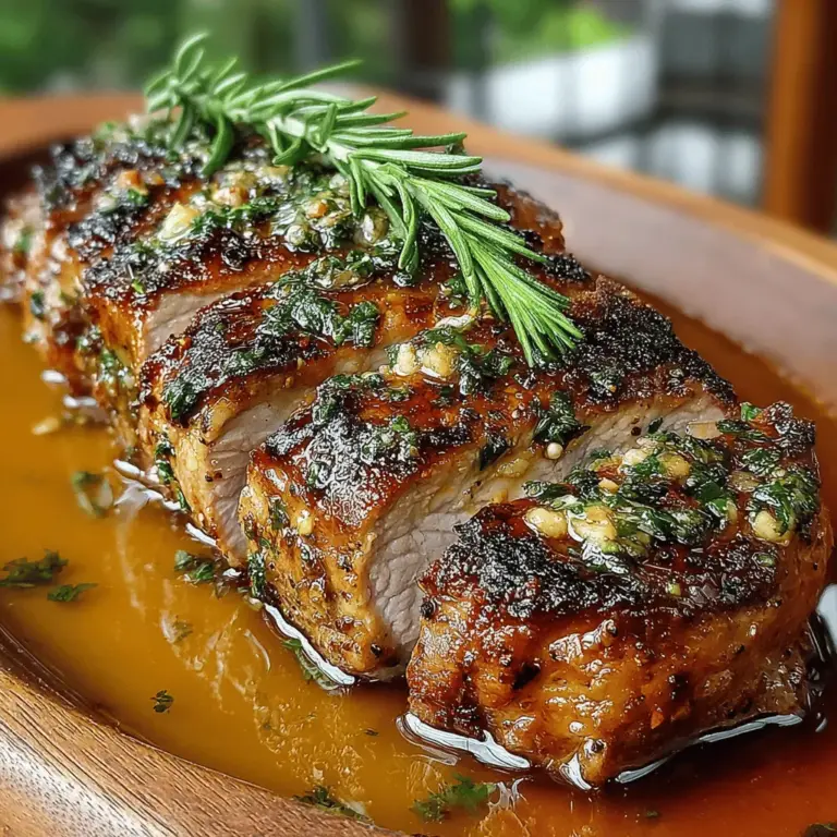 When it comes to creating a memorable meal that balances flavor, tenderness, and ease of preparation, Garlic Herb Roasted Pork Tenderloin stands out as a quintessential choice for home cooks. This dish is not only a crowd-pleaser but also a versatile option that can elevate any dining experience, whether it's a casual weeknight dinner or a special gathering with friends and family. The pork tenderloin, renowned for its juicy texture and mild flavor, becomes a canvas for the rich infusion of garlic and fresh herbs, resulting in a dish that is both satisfying and impressive.