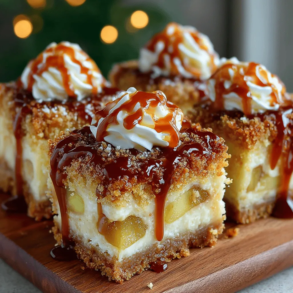 - For the Crust: - 1 ½ cups graham cracker crumbs - ⅓ cup granulated sugar - ½ cup unsalted butter, melted - 1 teaspoon ground cinnamon