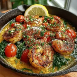 Creamy Garlic Butter Shrimp Skillet: A Culinary Delight