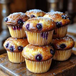 Breakfast muffins are a delightful way to begin your morning, offering a convenient and satisfying option that can be enjoyed on the go or savored at leisure. Their versatility makes them a popular choice for breakfast, brunch, or even as an afternoon snack. Among the myriad of muffin flavors, the combination of zesty lemon and juicy blueberries stands out, delivering a burst of freshness in every bite. This particular pairing not only tantalizes the taste buds but also provides a nutritional boost that makes these muffins a wholesome start to the day.
