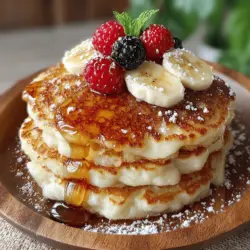 There's something undeniably joyful about homemade pancakes; they have a way of transforming an ordinary morning into a delightful occasion. Whether it's a lazy weekend brunch or a hurried weekday breakfast, pancakes have long been a beloved staple in kitchens around the world. Among the myriad variations of this classic dish, Fluffy Maple Cinnamon Pancakes stand out for their light, airy texture and aromatic warmth. Infused with the comforting essence of cinnamon and complemented by the sweet richness of maple syrup, this recipe is sure to become a family favorite.