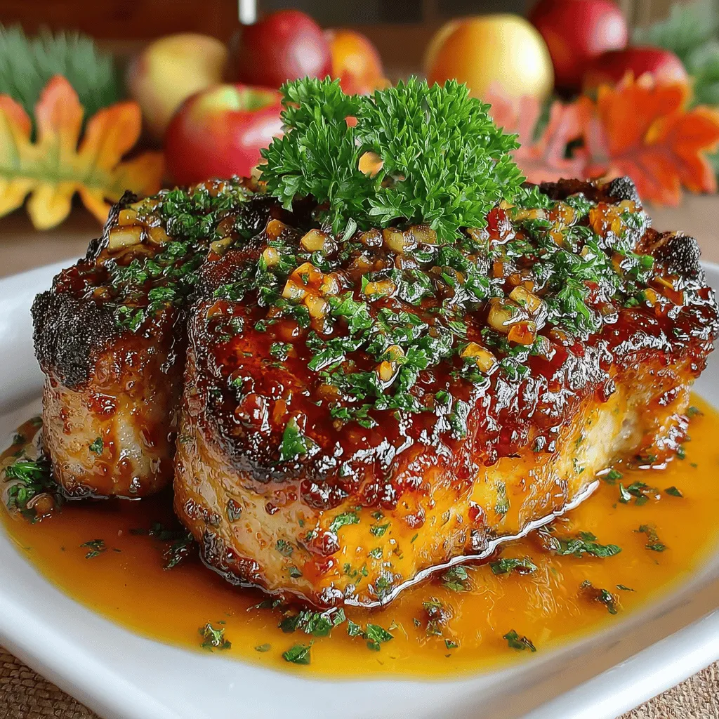 Seasonal cooking celebrates the rich flavors that each season brings, and autumn is no exception. As the leaves turn and the air grows crisp, the taste of fall can be savored in every bite. One of the stars of autumn cuisine is the pork chop, a versatile cut of meat that pairs beautifully with a variety of ingredients. In this recipe, we introduce the unique twist of apple cider, a quintessential fall beverage that adds a sweet and tangy depth to our dish. Join us as we create Harvest Bliss Apple Cider Glazed Pork Chops, a comforting meal that embodies the essence of the season.