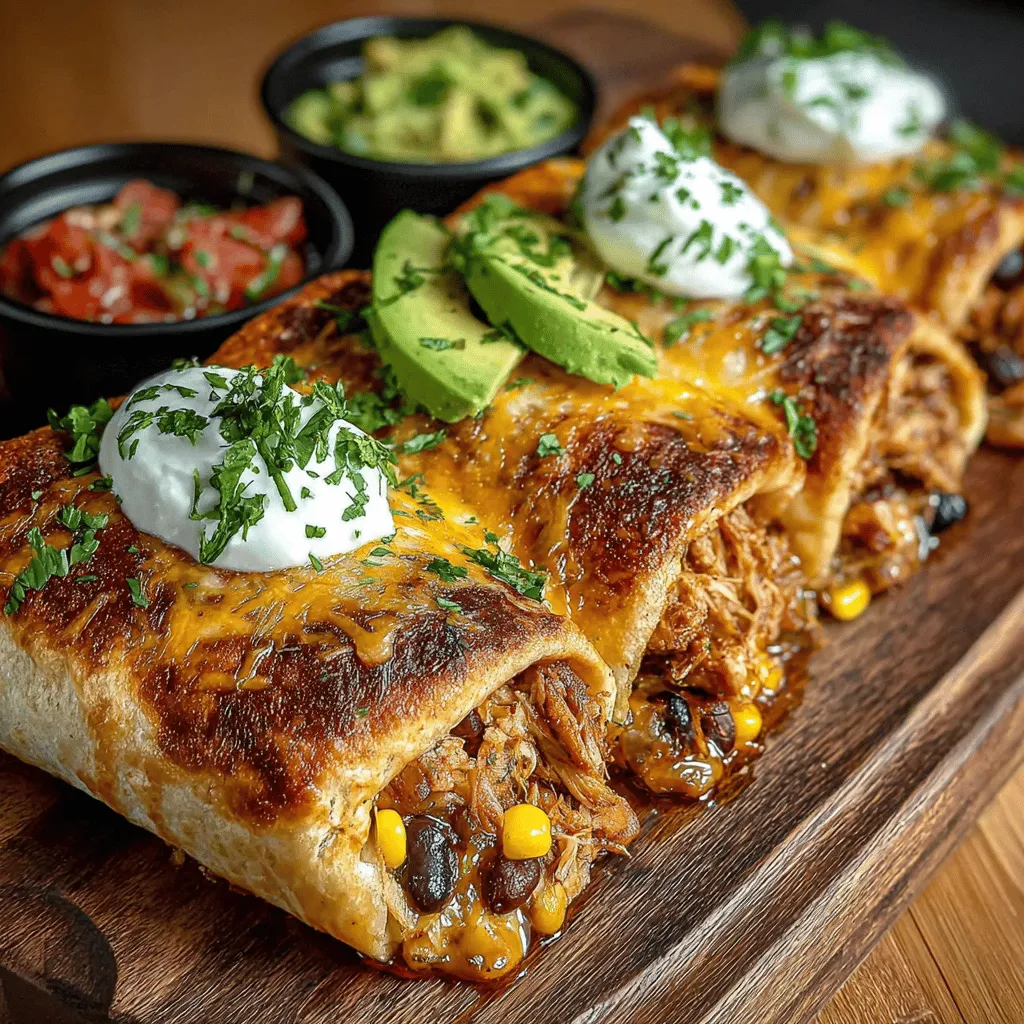 Chimichangas have carved out a beloved niche in the realm of Mexican cuisine, offering a delightful combination of textures and flavors that resonate with food lovers across the globe. These deep-fried burritos, typically filled with savory ingredients, are a staple in many Mexican restaurants and homes, celebrated for their satisfying crunch and hearty fillings. However, in recent years, health-conscious cooks have sought ways to enjoy this classic dish without the added calories and grease that come from frying. Enter the crispy baked chicken chimichanga: a lighter, yet equally delicious, alternative that maintains the essence of this beloved dish while making it accessible for family dinners or festive gatherings.