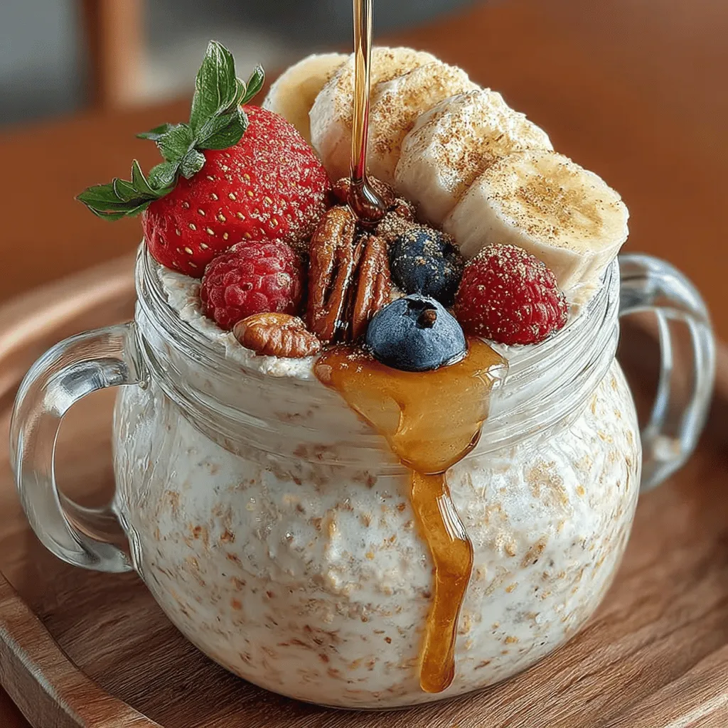 In recent years, overnight oats have surged in popularity as a convenient and nutritious breakfast option. This no-cook method of preparing oats allows busy individuals to enjoy a wholesome meal without the need for morning preparation. One standout variation is Maple Pecan Overnight Oats, which combines the rich, sweet notes of maple syrup with the crunchy, earthy flavor of pecans. This delightful blend not only satisfies your taste buds but also provides a balance of sweetness and nuttiness, making it a treat to wake up to.