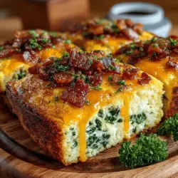 Are you searching for a breakfast or brunch recipe that is not only delicious but also packs a nutritional punch? Look no further than the Savory Bacon & Spinach Egg Bake. This dish is a perfect blend of flavors and textures, showcasing the richness of eggs harmonized with the crispiness of bacon and the earthiness of spinach. It’s a hearty meal that can easily impress guests at a brunch gathering or serve as a fulfilling start to your day.