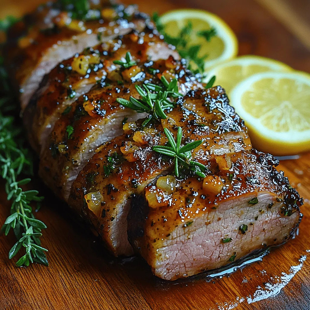 When it comes to preparing a meal that is both impressive and simple, few dishes can rival the allure of Savory Garlic Herb Roasted Pork Tenderloin. This dish beautifully marries the robust flavors of fresh garlic with the aromatic notes of herbs, creating a culinary experience that delights the senses. Whether you're hosting a family dinner or celebrating a special occasion, this pork tenderloin recipe is a surefire way to impress your guests and satisfy even the most discerning palates.