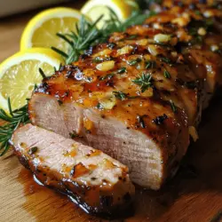 When it comes to preparing a meal that is both impressive and simple, few dishes can rival the allure of Savory Garlic Herb Roasted Pork Tenderloin. This dish beautifully marries the robust flavors of fresh garlic with the aromatic notes of herbs, creating a culinary experience that delights the senses. Whether you're hosting a family dinner or celebrating a special occasion, this pork tenderloin recipe is a surefire way to impress your guests and satisfy even the most discerning palates.