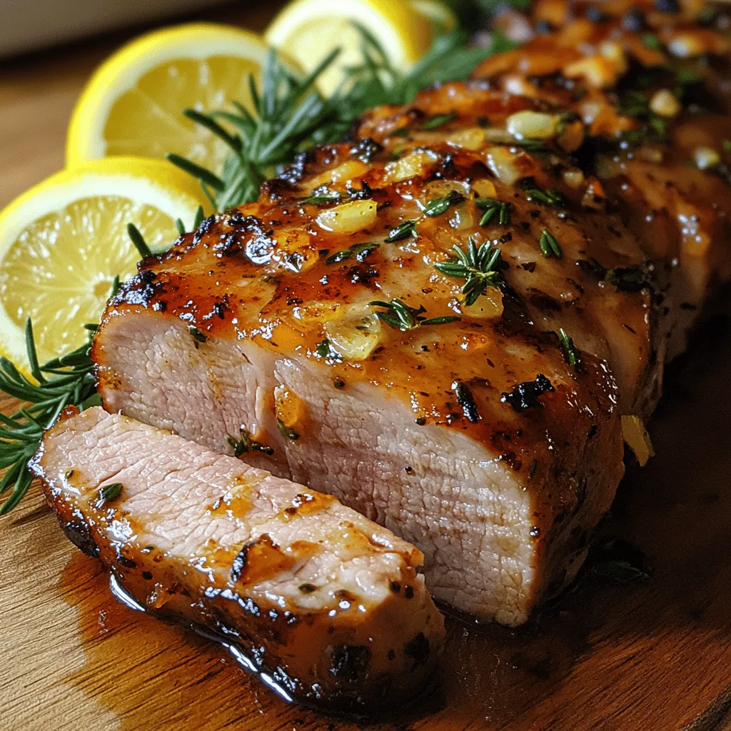 When it comes to preparing a meal that is both impressive and simple, few dishes can rival the allure of Savory Garlic Herb Roasted Pork Tenderloin. This dish beautifully marries the robust flavors of fresh garlic with the aromatic notes of herbs, creating a culinary experience that delights the senses. Whether you're hosting a family dinner or celebrating a special occasion, this pork tenderloin recipe is a surefire way to impress your guests and satisfy even the most discerning palates.
