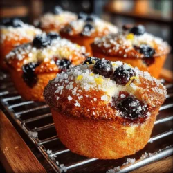 Muffins have long held a place of prominence in the world of breakfast and snacks, cherished for their versatility and ease of preparation. Whether enjoyed on a leisurely Sunday morning or grabbed on the go during a busy weekday, muffins offer a comforting yet convenient option that appeals to a wide audience. Among the myriad of flavors available, Zesty Blueberry Bliss Muffins stand out as a delightful combination of sweet and tangy, creating a burst of flavor that elevates the humble muffin to new heights.