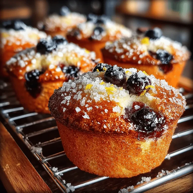 Muffins have long held a place of prominence in the world of breakfast and snacks, cherished for their versatility and ease of preparation. Whether enjoyed on a leisurely Sunday morning or grabbed on the go during a busy weekday, muffins offer a comforting yet convenient option that appeals to a wide audience. Among the myriad of flavors available, Zesty Blueberry Bliss Muffins stand out as a delightful combination of sweet and tangy, creating a burst of flavor that elevates the humble muffin to new heights.