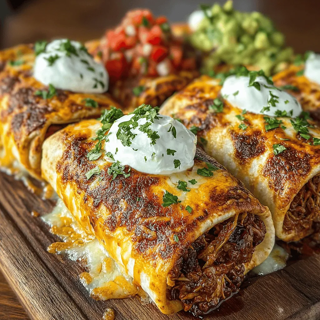 Crispy Baked Chicken Chimichangas are a delightful variation of a beloved Mexican classic that perfectly marries convenience and flavor. These savory bundles are filled with tender shredded chicken, creamy refried beans, and a medley of spices, all enveloped in a crispy tortilla that delivers a satisfying crunch. As we delve into this recipe, we will explore the essential steps to create these delicious chimichangas, as well as insights into their rich history, unique flavor profiles, and serving suggestions. Whether you’re in search of a quick weeknight dinner or a dish to impress guests at your next gathering, this recipe promises to satisfy your cravings for something hearty and delicious.